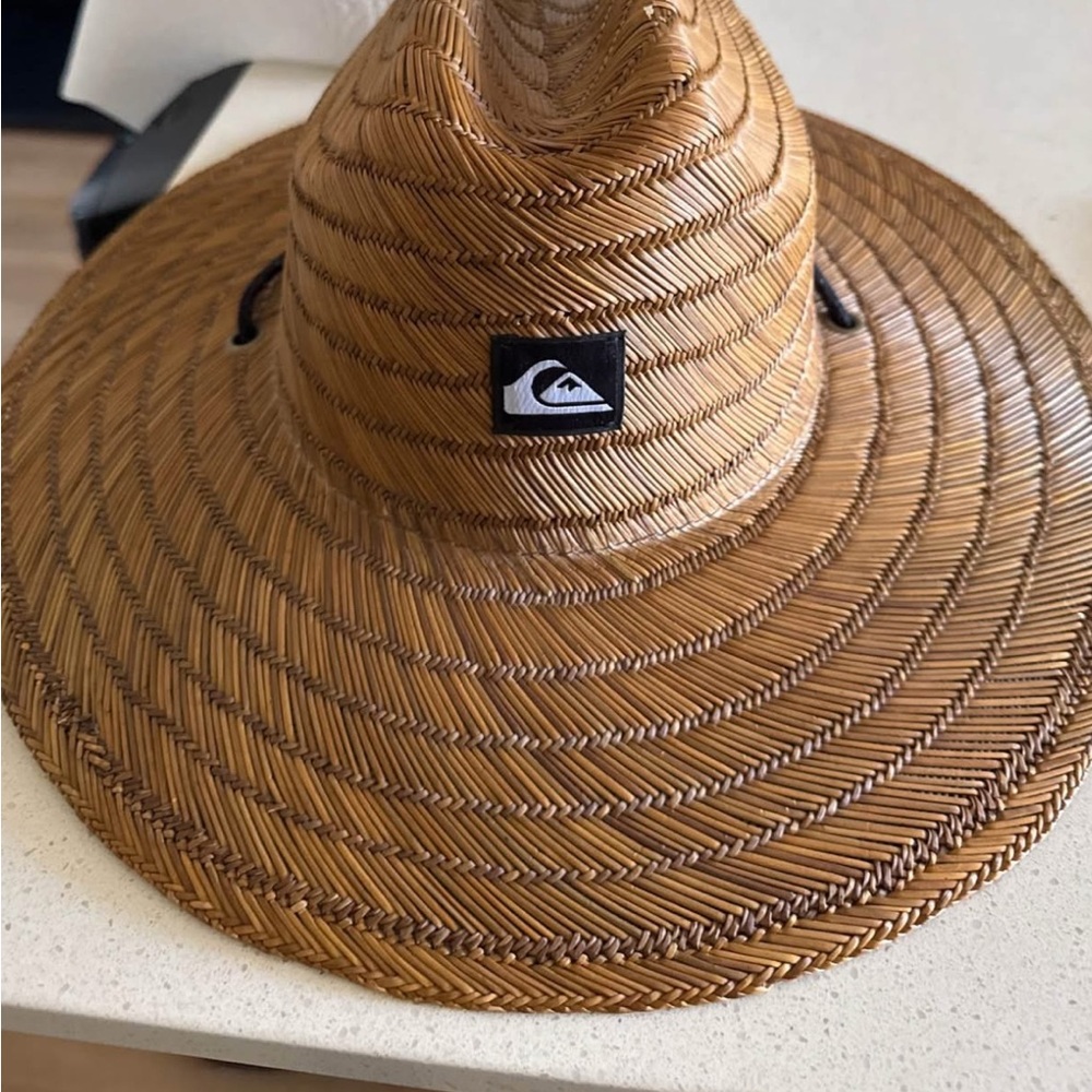 Quiksilver Pierside Straw Lifeguard Hat – Unisex – One Size